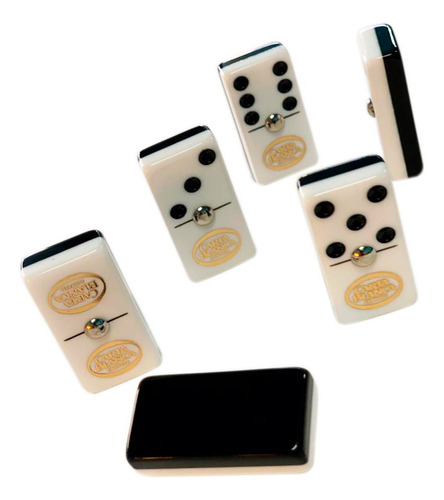 Domino Tecate + Cubilete + Domino Carta Blanca B/n Libro