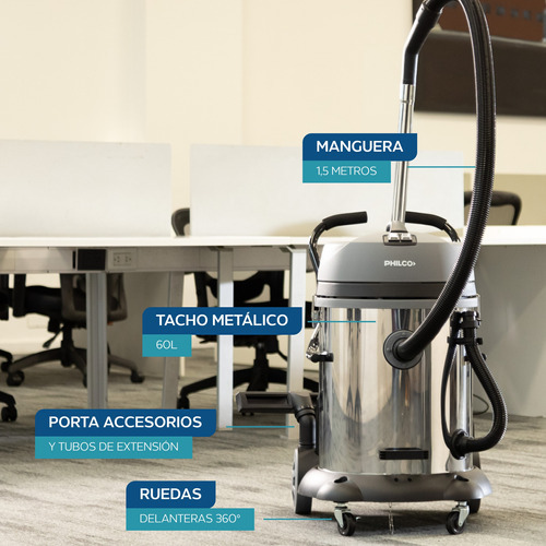 Aspiradora Multifuncional Philco Phast6021-dh 2n1 2400w 60l
