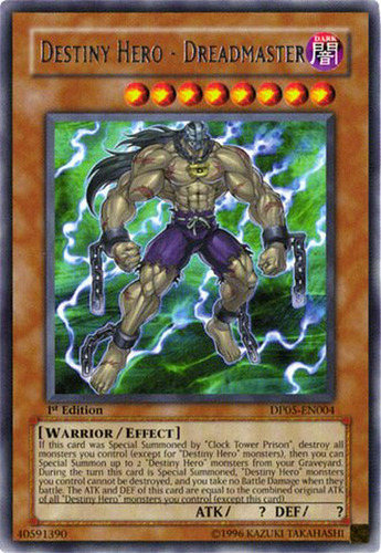 Yu-gi-oh! - Destiny Hero - Dreadmaster (dp05-en004) - Duelis