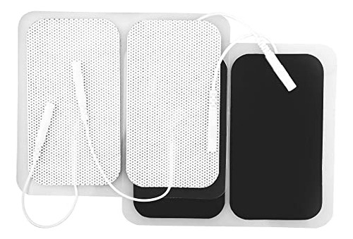 Tens Unit Replacement Pads, 40pcs 2  X 3.5  Reusableten...