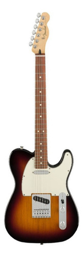 Guitarra eléctrica Fender Player Telecaster de aliso 3-color sunburst brillante con diapasón de granadillo brasileño