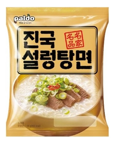 Gomtang X 5 Unidades, Ramen Fideos Instantáneos. Paldo