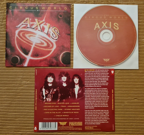 Axis - It's A Circus World ( Hard Rock, Vinnie Apice) 