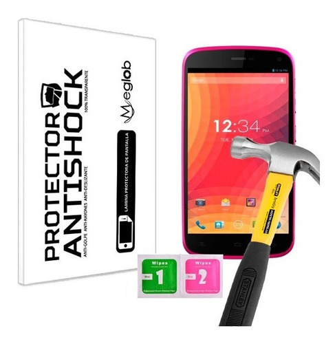 Protector De Pantalla Antishock Blu Life Play