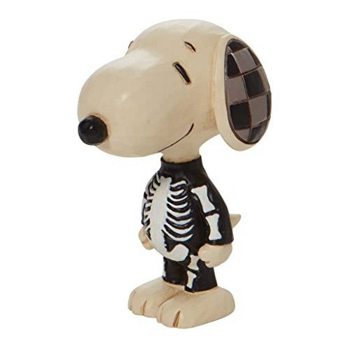 Figura Miniatura De Halloween De Snoopy Esqueleto De Ji...