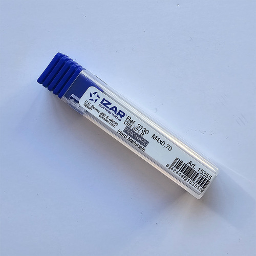 Macho M4 X 0.70 De Pmx Izar Para Acero Templado Maquina Cnc