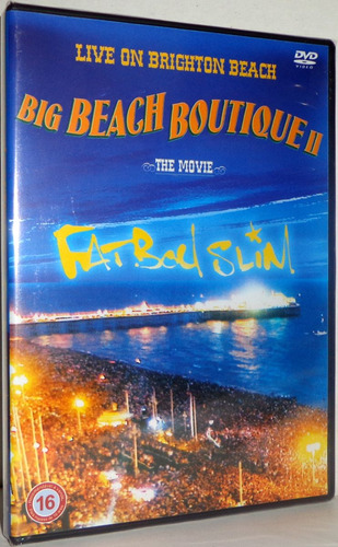 Dvd Fatboy Slim - Live On Brighton Beach