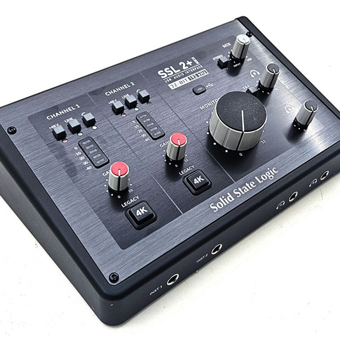Interface De Áudio Solid State Logic Ssl 2+ Mkii 2x4 Usb