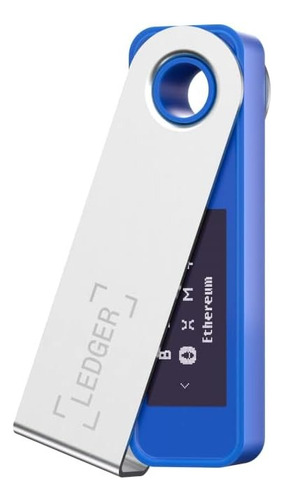 Ledger Nano S Plus - Wallet Proteja Sus Criptos Nft Azul