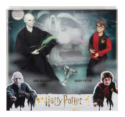 Bonecos Harry Potter E Lord Voldemort Gnr38 Mattel