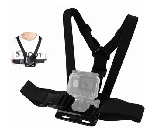 Imagen 3 de 5 de Gopro Arnes Para Pecho Pechera Chesty Goprofácil De Instalar
