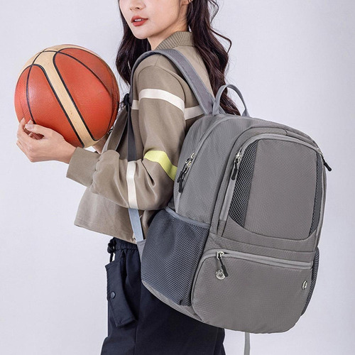 1 Mochila De Baloncesto Transpirable Con Compartimento De