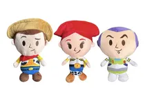 Comprar Set 3 Peluches Vaquero Woody, Buzz, Jessie Toy Story Premium