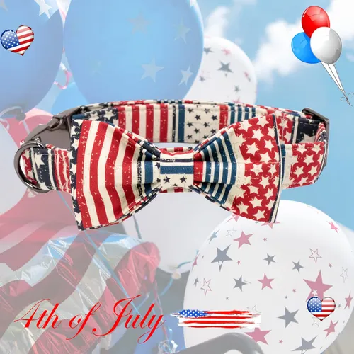 Elegant Little Tail Hoiday - Collar Para Perro Del Dia De La