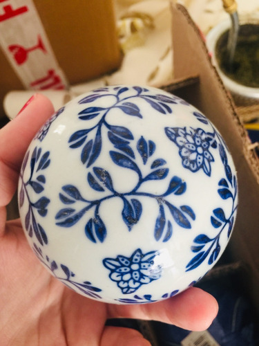 Imagen 6 de 9 de Bolas Decorativas Cerámicas (x Unidad)