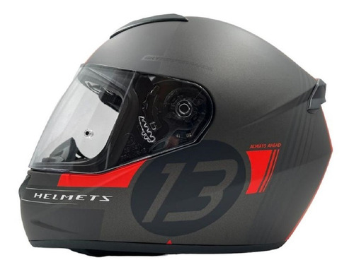 Casco Integral Ls2 Ff352 Cron Cool Grey Matt