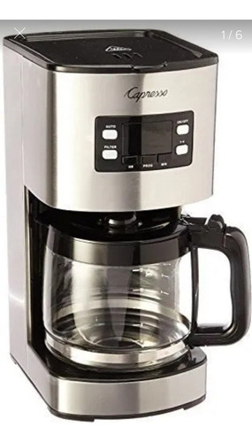 Capresso Cafetera Goteo 12 Tazas Acero Inox. 434,05 Sg300 Ac Color Gris