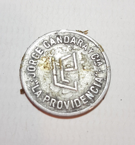 Imagen 4 de 4 de Antigua Ficha Esquila La Providencia Jorge Gandara Ro 987