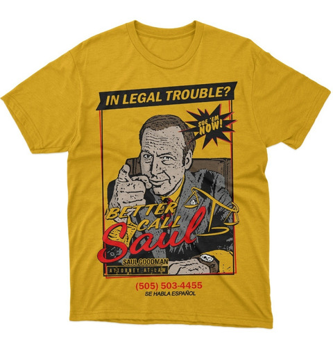 Polera Saul Goodman Better Call Saul Breaking Bad