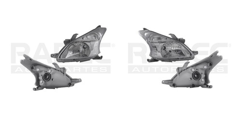 Par Faros Toyota Avanza 2012 - 2015 Sin Foco Depo Rxc