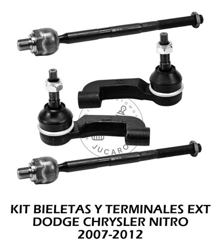 Kit Bieletas Y Terminales Ext Dodge Chrysler Nitro 2007-2012