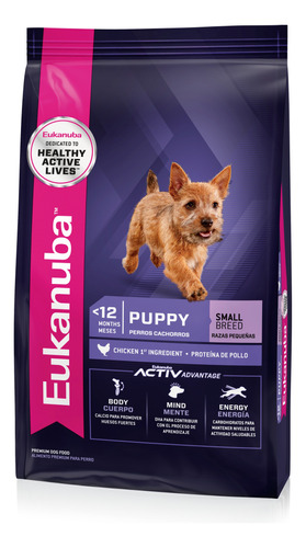 Alimento Perro Eukanuba Cachorro Raza Pequeña 1 Kg