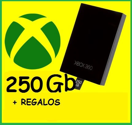 Disco Duro 250 Gb Para Xbox 360 5.0 Rgh Nuevo + Regalos