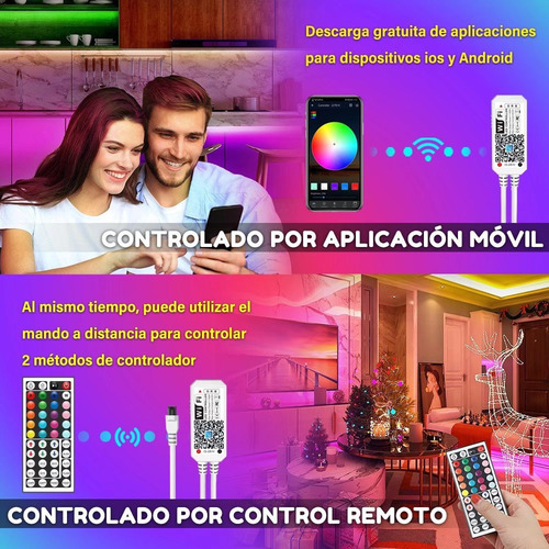 Tiras Luces Led 15m Alexa Led Rgb Luces Led Alexa Magic Home
