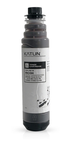 3x Toner Para Uso Em Ricoh Aficio 1170d 1515 1515f 1515mf Mp201 Mp 161 Mp1515 Mp-1515 Mp161f Mp-161spf Mp171 171f Katun Tinta Preto