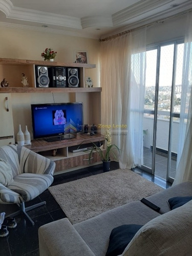 Imagem 3 de 22 de Ótimo Apartamento Com Sala Para Dois Ambientes, Com Piso De Granito, Sanca De Gesso Com Vitral E Iluminação; Sacada Com Vista Livre; 3 Dormitórios; 2 Banheiros; Cozinha E Lavanderia Com Armários Plan