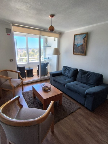 Excelente Depto. Equipado 57mts2, 3d-1b-1e-1b En Reñaca Alto