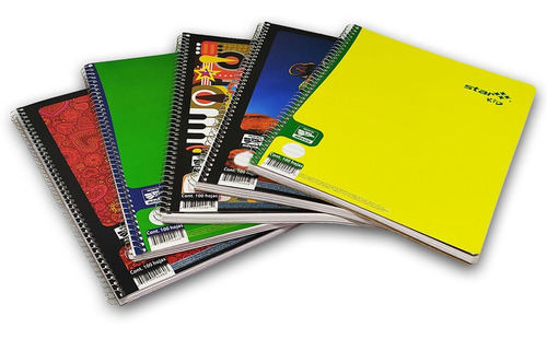 Kit Con 5 Cuadernos Profesional Star Kid Raya