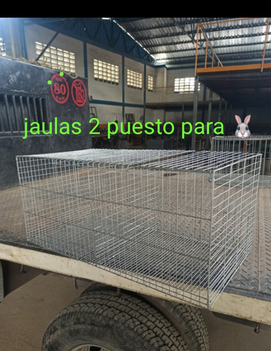 Imagen 1 de 5 de Casas Para Conejos 2 Puesto