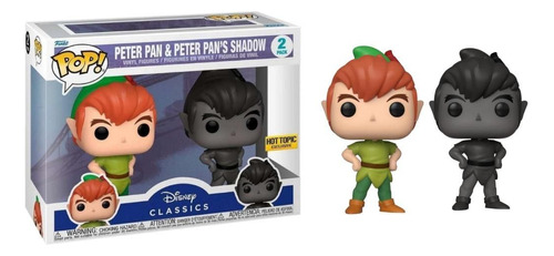 Funko Pop Disney Peter Pan & Peter Pan's Shadow Exclusivo 