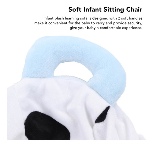 Sofá De Aprendizaje De Felpa Para Bebés, Silla De Asiento Pa