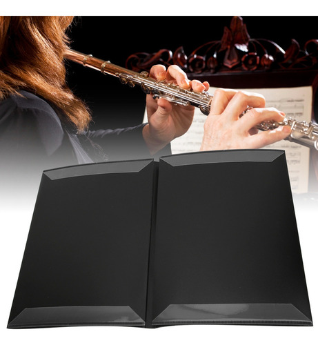 Pasta De Partitura De Música Tamanho A4 4 Páginas Piano Temá