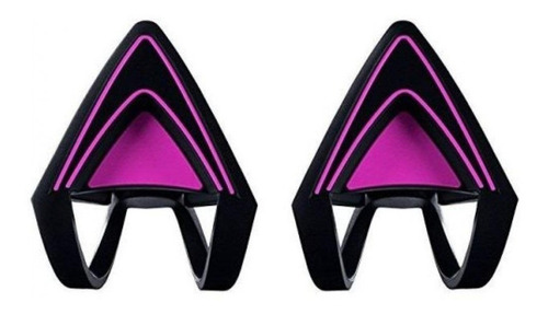 Imagen 1 de 3 de Kitty Ears Orejas Para Auriculares Razer Kraken Neon Purple