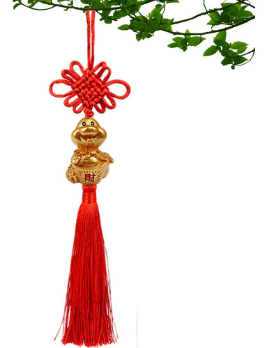 Colgante De Nudo Chino Decoración De Serpiente De Año Nuevo