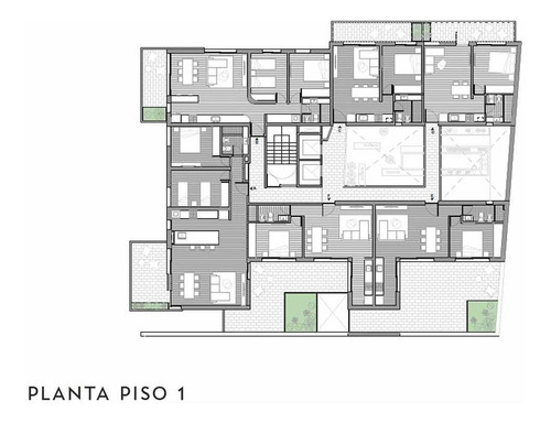 Imagen 20 de 23 de Edificio De Diseño Con 1 Y 2 Dormitorios