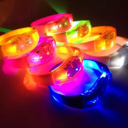 Primeira imagem para pesquisa de pulseira led ativada por som