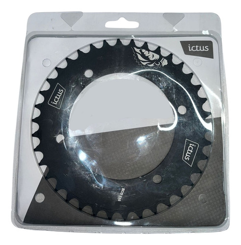 Coroa Ictus Single Aero Bcd 110 Grx 38 T (4 Furo Assimetric)