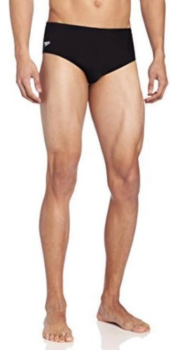 Traje De Baño De Hombre Speedo Endurance Negro Lisa 34