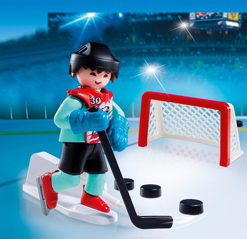 Playmobil Jugador De Hockey 5383 Special Plus Fig Educando