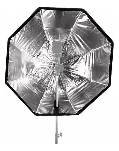 Octabox 95cm + Grid Panal Red 95cm + Bracket Soporte Flash