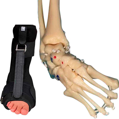 Bota Nocturna Para Pie Caído Dhark Soporte Ortopédico Para