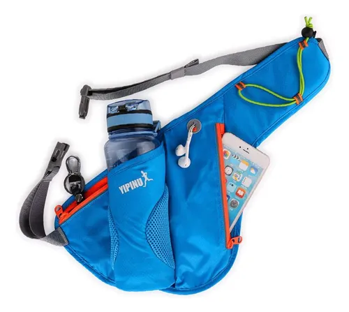 comprar Riñonera Impermeable Para Correr Con Soporte Para Botella De