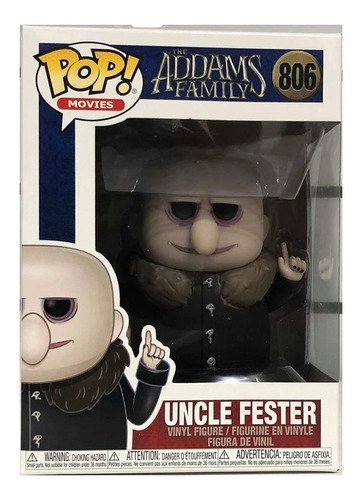 Funko Pop Uncle Fester #806 The Addams Family Lucas Addams
