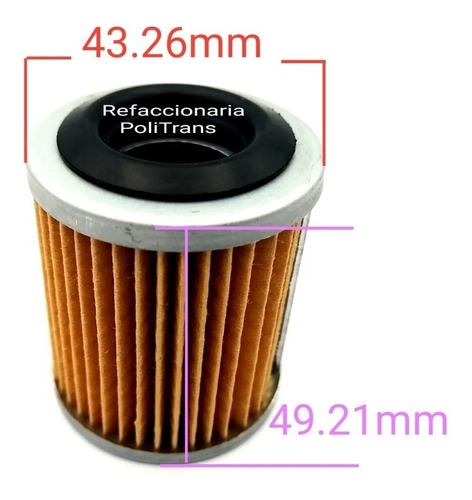 Filtro De Cartón Filtro Metálico Transmisión Jf011e 2 Piezas