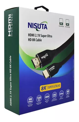 Cable Hdmi A Hdmi 7m V2.0 Con Filtros 2160p 4k Nisuta