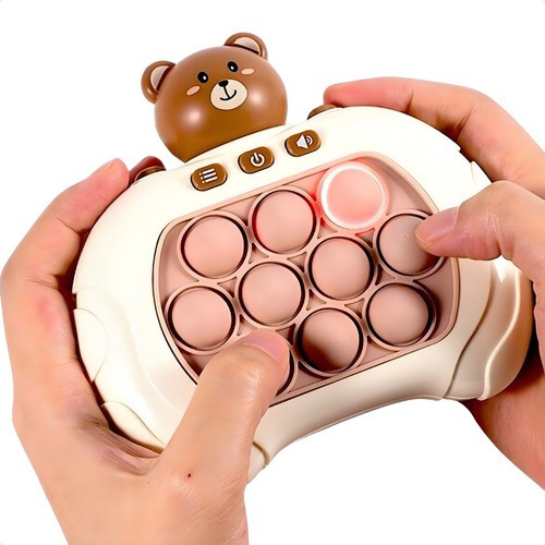 Popit Eletrônico Console Game Urso